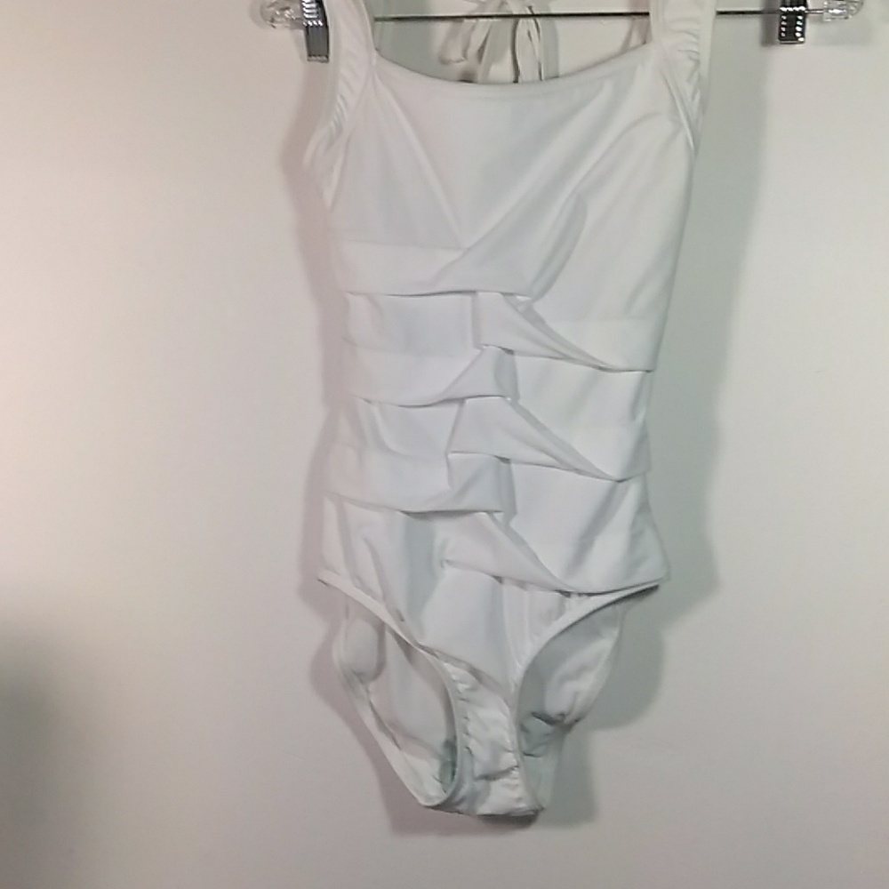 Nicole Miller LaPlage SizeP one piece swimsuit C6